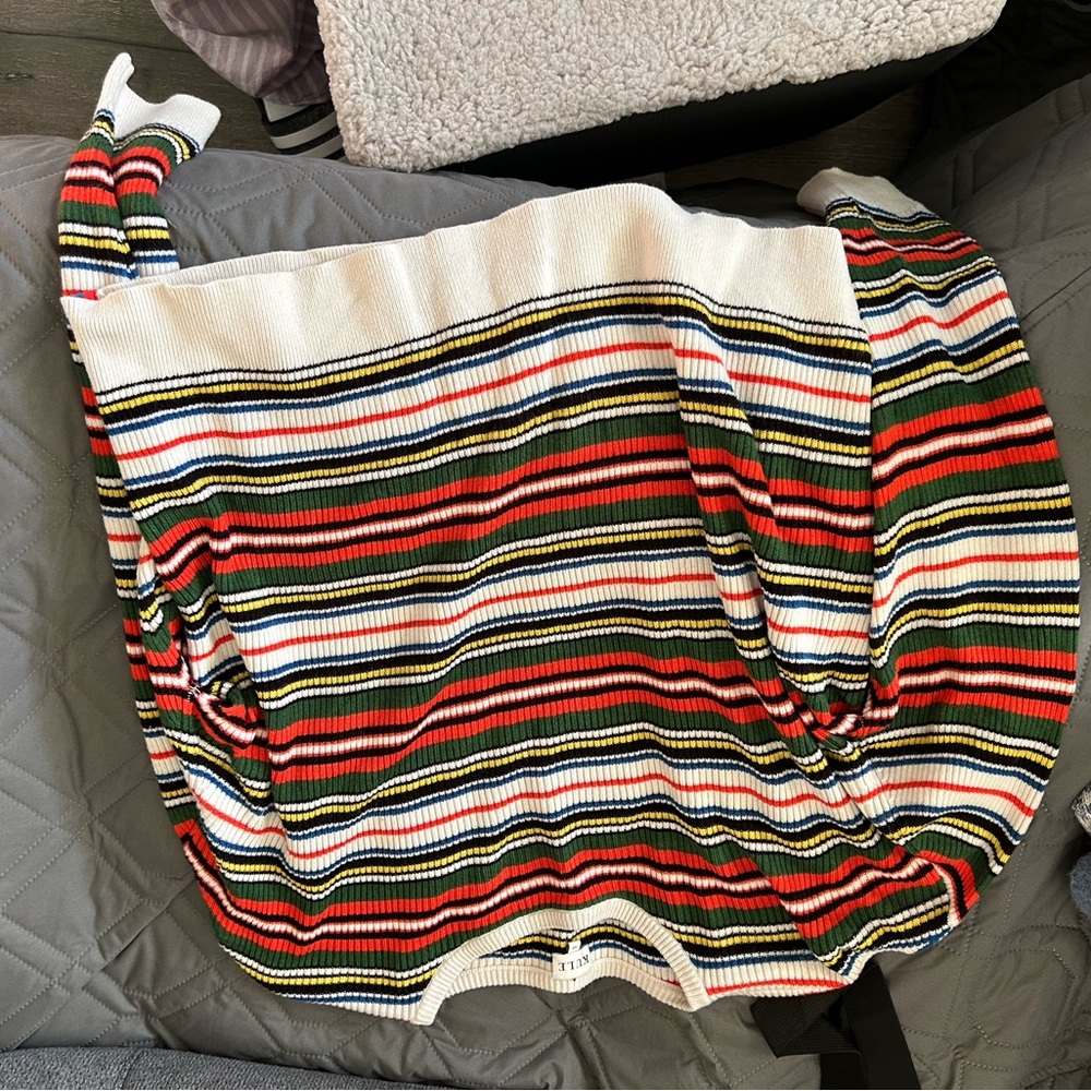 KULE Multicolor Striped Sweater